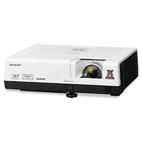 Sharp PG-D2870W Multimedia Projector, 3000 Lumens, 1280 x 800 Pixels SHRPGD2870W