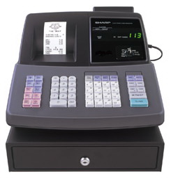 SHARP XE-A20 レジスター Sharp XE-A206 Refurbished Cash Register