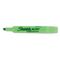 Sharpie Accent Accent Tank Style Highlighter, Chisel Tip, Fluorescent Green, 12/Pk SAN25026