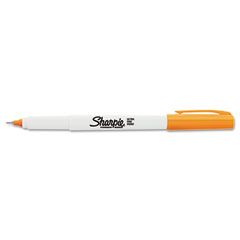 Sharpie Permanent Marker, Ultra Fine Point, Orange SAN37126