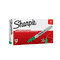 Sharpie Permanent Markers, Fine Point, Green, 12 Count
