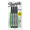 Sharpie Plastic Point Stick Permanent Pen, Assorted Fashion Colors, 4/Card SAN1802224
