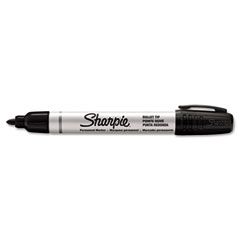 Sharpie Pro Bullet Tip Permanent Marker, Black, Dozen, Open Stock SAN1794229
