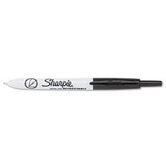 Sharpie Retractable Ultra Fine Tip Permanent Marker, Black SAN1735790