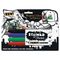 Sharpie Stained Permanent Fabric Marker, Assorted, 4/Set SAN1779004