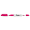 Sharpie Twin-Tip Permanent Marker, Fine/Ultra Fine Point, Magenta, Dozen, O/S SAN1783340