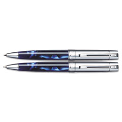 Sheaffer 300 Ballpoint Pen & Pencil Set, Chrome Trim SHF93169