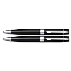 Sheaffer Gift Collection 300 Series Ballpoint Pen and Pencil Set, Black Barrel SHF93129