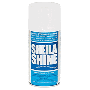 Sheila Shine Stainless Steel Cleaner and Polish, 10 Ounce Aerosol (1EA)