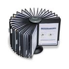 Sherpa Sherpa 40-Panel Carousel Reference System, 80 Sheet Capacity, Black DBL555701