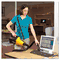Shop-Vac Hippo Handheld Vac, 6.8 A, 9 lbs, Yellow/Black SHO9991910
