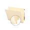 Smead 1 1/2 Inch Expansion Folders, Straight End Tab, Letter, Manila, 50/Box SMD24275