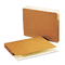 Smead 1 3/4 Inch Expansion File Pocket, Straight Tab, Letter, Manila/Redrope, 25/Box SMD73254