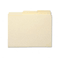 Smead 100% Recycled File Folders, 1/3 Cut, One-Ply Top Tab, Letter, Manila, 100/Box SMD10339