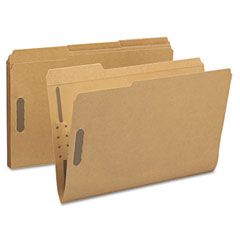 Smead 11 Point Kraft Folders, Two Fasteners, 2/5 Cut Right Tab, Legal, Brown, 50/Box SMD19887