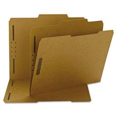 Smead 17 Point Kraft Folders, Two Fasteners, 2/5 Cut Right Tab, Letter, Brown, 50/Box SMD14882