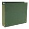 Smead 2" Capacity Box Bottom Hanging File Folders, Letter, Green, 25/Box SMD64259