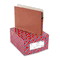 Smead 3 1/2 Expansion Drop Front Pocket, Straight Tab, Letter, Manila/Redrope, 25/Box SMD73224