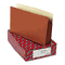 Smead 3 1/2 Inch Expansion File Pockets, Straight Tab, Legal, Manila/Redrope, 10/Box SMD74264