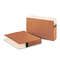 Smead 3 1/2 Inch Expansion File Pockets, Straight Tab, Legal, Manila/Redrope, 50/Box SMD74805
