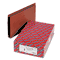 Smead 3 1/2 Inch Expansion File PocketsStraight Tab, Legal, Brown/Redrope, 10/Box SMD74681