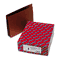 Smead 3 1/2 Inch Expansion File PocketsStraight Tab, Letter, Brown/Redrope, 10/Box SMD73681