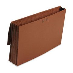 Smead 3 1/2 Inch Expansion Wallet, Redrope, 14 3/4 x 9 1/2, Redrope SMD71055