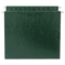 Smead 3 1/2 Inch Hanging File Pockets with Sides, Letter, Standard Green, 10/Box SMD64220