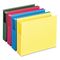 Smead 3" Capacity Hanging File Pockets, Letter, Assorted Colors, 4/Pack SMD64290