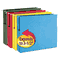 Smead 3" Capacity Hanging File Pockets, Letter, Assorted Colors, 4/Pack SMD64290
