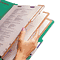 Smead 3" Expansion Classification Folder, 2/5 Cut, Letter, Eight-Section, Green, 10/Bx SMD14097