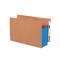 Smead 5 1/4 Inch Expansion File PocketsStraight Tab, Legal, Blue/Redrope, 10/Box SMD74689