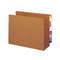 Smead 5 1/4 Inch Expansion File TUFF Pockets, Straight Tab, Letter, Redrope, 10/Box SMD73790