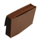 Smead 5 1/4 Inch Expansion Partition Wallets, Cord, 6-Pocket, Redrope, Legal, 10/Box SMD72375