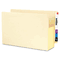 Smead 5 1/4 Inch Expansion Straight Tab File Pockets with Tyvek, Legal, Manila, 10/Box SMD76174