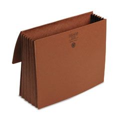 Smead 5 1/5 in Expansion Wallet, 11 3/4 x 9 1/2, Redrope SMD71073