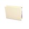 Smead Antimicrobial File Folders, Straight End Tab, 11 Point, Letter, Manila, 100/Box SMD24113