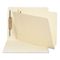 Smead Antimicrobial One-Fastener End Tab Folder, Letter, 11 Point Manila, 50/Box SMD34113