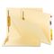 Smead B Style Fastener File Folders, Straight Tab, Letter, Manila, 50/Box SMD34160