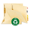 Smead B Style Fastener File Folders, Straight Tab, Letter, Manila, 50/Box SMD34160