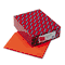 Smead Colored File Folders, Straight Cut, Reinforced End Tab, Letter, Orange, 100/Box SMD25510