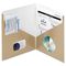 Smead Contemporary Classics Two-Pocket Folder, 11 x 8-1/2, Latte, 25/Box SMD87992