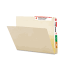 Smead Conversion File Folders, Straight Cut Top Tab, Letter, Manila, 100/Box SMD24190