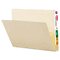 Smead Conversion File Folders, Straight Cut Top Tab, Letter, Manila, 100/Box SMD24190