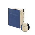 Smead Deluxe Expandable Desk File, A-Z Index, Letter Size, Pressboard, Navy Blue SMD89282