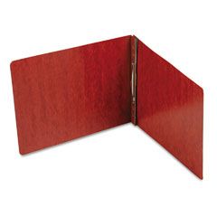 Smead End Opening PressGuard Report Cover, Prong Fastener, Letter, Red SMD81728
