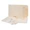 Smead End Tab Converters for Folders, 3 1/4 x 9 1/4, Manila, 500/Box SMD68080