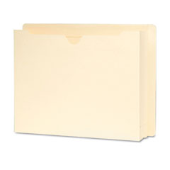 Smead End Tab File Jacket, Two Inch Expansion, 12 3/8 x 9 1/2, 14 Point Manila, 25/Box SMD76910