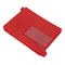 Smead End Tab Out Guides with Pockets, Poly, Letter, Red, 25/Box SMD61950
