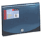 Smead Expanding File, 12 Pockets, Poly, Letter, Black/Blue SMD70863